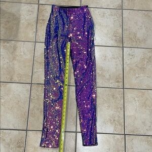 Forever 21 Purple Sequin Pants